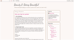 Desktop Screenshot of beautymakeupandskincare.blogspot.com