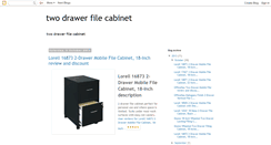 Desktop Screenshot of bestoftwodrawerfilecabinetreviewed.blogspot.com