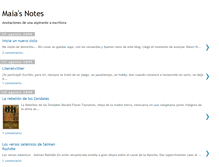 Tablet Screenshot of maiasnotes.blogspot.com
