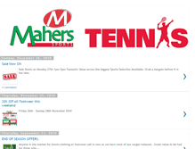 Tablet Screenshot of maherstennis.blogspot.com