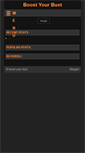Mobile Screenshot of boost-your-bust--review.blogspot.com