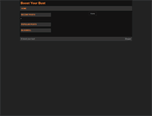 Tablet Screenshot of boost-your-bust--review.blogspot.com