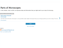 Tablet Screenshot of partsofmicroscopes.blogspot.com