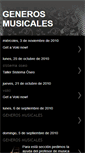 Mobile Screenshot of juandavid-generosmusicales.blogspot.com