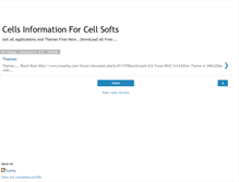 Tablet Screenshot of cellsinfos.blogspot.com