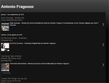 Tablet Screenshot of antoniofragoozo.blogspot.com