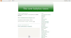 Desktop Screenshot of nbtimes.blogspot.com