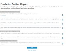 Tablet Screenshot of caritas-alegres.blogspot.com