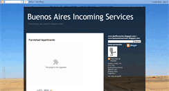Desktop Screenshot of buenosairesservices.blogspot.com