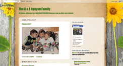 Desktop Screenshot of ajnguyenfamily.blogspot.com