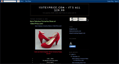 Desktop Screenshot of 1site1price.blogspot.com