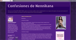 Desktop Screenshot of nennikana.blogspot.com