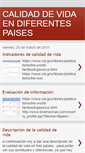 Mobile Screenshot of calidaddevidaendiferentespaises.blogspot.com