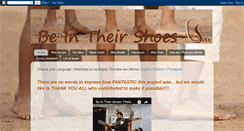 Desktop Screenshot of beintheirshoes.blogspot.com