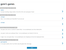 Tablet Screenshot of gomrsgames.blogspot.com
