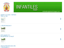 Tablet Screenshot of clublasallerugbyinfantil.blogspot.com