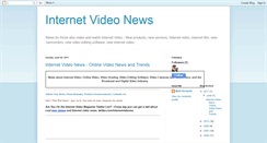 Desktop Screenshot of internet-video-news.blogspot.com