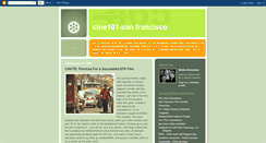 Desktop Screenshot of cine101.blogspot.com
