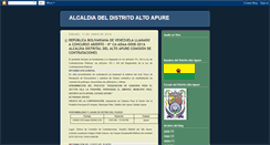Desktop Screenshot of distritoaltoapure.blogspot.com