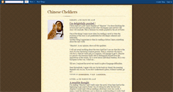 Desktop Screenshot of chinesechekkers.blogspot.com