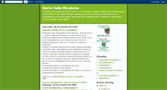 Desktop Screenshot of barriovallemiradores.blogspot.com