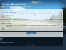 Tablet Screenshot of potovanja-nova-zelandija.blogspot.com