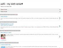 Tablet Screenshot of meli6sense.blogspot.com