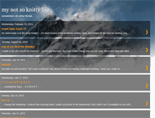 Tablet Screenshot of notsoknitty.blogspot.com