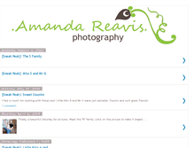 Tablet Screenshot of amandareavisphotography.blogspot.com