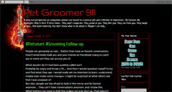 Desktop Screenshot of petgroomer911.blogspot.com