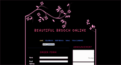 Desktop Screenshot of beautifulbroochonline.blogspot.com