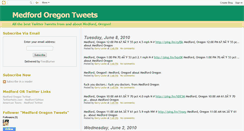 Desktop Screenshot of medfordoregontweets.blogspot.com