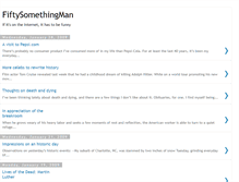Tablet Screenshot of fiftysomethingman.blogspot.com