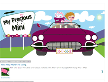 Tablet Screenshot of mypreciousmini.blogspot.com