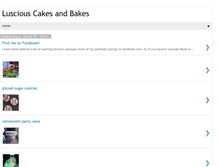 Tablet Screenshot of lusciouscakesandbakes.blogspot.com