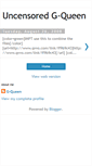 Mobile Screenshot of g-queenvideos.blogspot.com