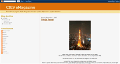 Desktop Screenshot of ciesemagazine.blogspot.com