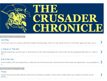 Tablet Screenshot of crusaderchronicle.blogspot.com