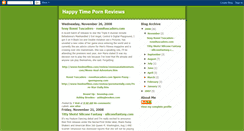 Desktop Screenshot of happytimepornreviews.blogspot.com