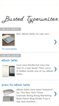 Mobile Screenshot of bustedtypewriter.blogspot.com