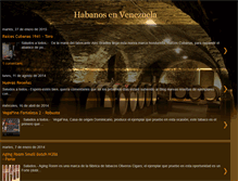 Tablet Screenshot of habanosenvenezuela.blogspot.com