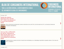 Tablet Screenshot of consumersinternational-es.blogspot.com