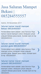 Mobile Screenshot of perbaikan-saluranpipa-mampet.blogspot.com