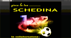 Desktop Screenshot of giocalaschedina.blogspot.com