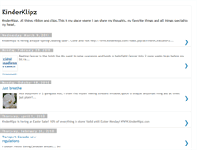 Tablet Screenshot of kinderklipz.blogspot.com
