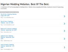 Tablet Screenshot of nigerianweddingwebsites.blogspot.com
