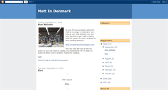 Desktop Screenshot of mattindenmark.blogspot.com