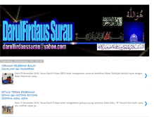 Tablet Screenshot of darulfirdaussurau.blogspot.com