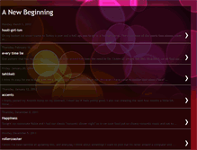 Tablet Screenshot of christysnewbeginning.blogspot.com