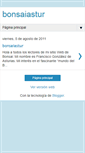 Mobile Screenshot of bonsaiastur.blogspot.com